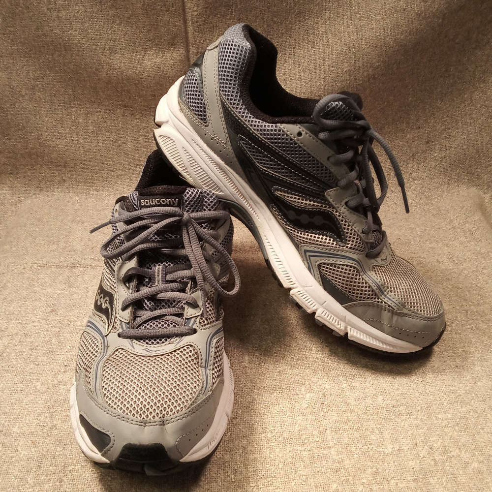 Saucony Grid Cohesion Silver Men's 9 Running Shoes